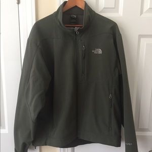 Green North Face Jacket